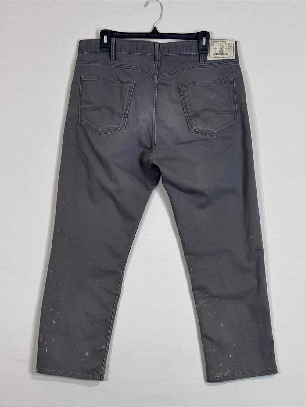 Patagonia Ironclad Gray Workwear Straight Utility Pants Men’s 36x32 - Picture 3 of 7